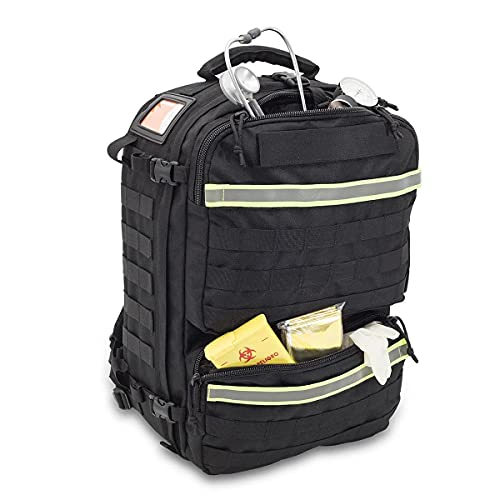 Elite Bags QVM-00065/08 - Paramed'S Mochila Táctico-Sanitaria De Rescate, Negro