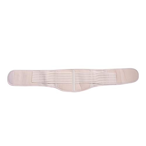 EXCEART Cinturón Transpirable de Soporte para La Cintura Abrazadera Lumbosacra para El Dolor de Espalda Hernia de Disco Escoliosis Ciática (Color Fresco Talla Xl)