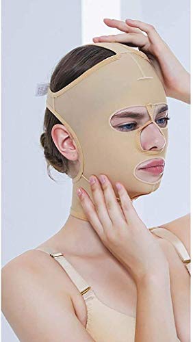 FACAZ Vendaje Facial Adelgazante Facial, cinturón de Estiramiento Facial Liposucción Liposucción Máscara Moldeadora Capucha Artefacto de Estiramiento Facial V Viga Facial Manga elástica