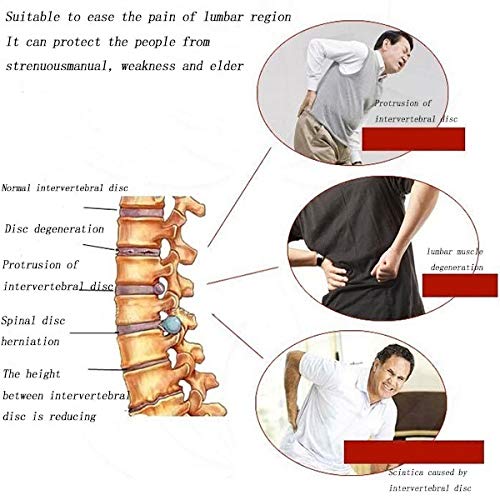 Faja Espalda Soporte Ajustable Turmalina Auto-calentamiento De Correa De Soporte Terapia Magnética Cinturón De Cintura Posterior Lumbar De La Cintura Apoyo De La Ayuda Corrector De Postura Corrector d