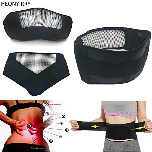 Faja Espalda Soporte Ajustable Turmalina Auto-calentamiento De Correa De Soporte Terapia Magnética Cinturón De Cintura Posterior Lumbar De La Cintura Apoyo De La Ayuda Corrector De Postura Corrector d