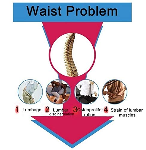 Faja Espalda Soporte Ajustable Turmalina Auto-calentamiento De Correa De Soporte Terapia Magnética Cinturón De Cintura Posterior Lumbar De La Cintura Apoyo De La Ayuda Corrector De Postura Corrector d