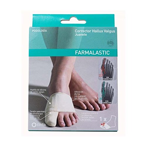 FARMALASTIC Corrector Hallux Valgus Juanete Talla Grande