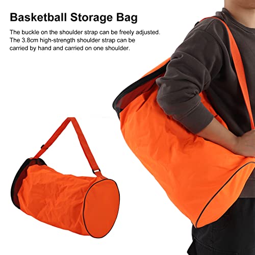 FEBT Bolsa de Transporte de Baloncesto, Bolsa Deportiva Gym, Tela Oxford Impermeable con Posición de Bola Doble con Correa para el Hombro para Deportes Al Aire Libre