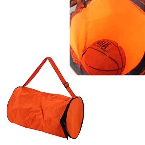 FEBT Bolsa de Transporte de Baloncesto, Bolsa Deportiva Gym, Tela Oxford Impermeable con Posición de Bola Doble con Correa para el Hombro para Deportes Al Aire Libre