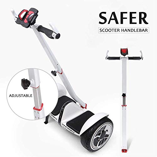 FEC Manillar ajustable Manillar Manillar Soporte de liberación de presión de rodilla para Segway Ninebot miniPRO miniLITE S Self Balance Hoverboard (solo Manillar) (Blanco -B2)