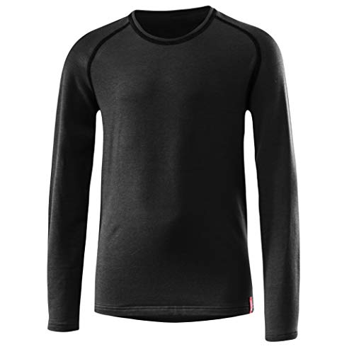 Fischer Löffler Children's - Camiseta Infantil, tamaño 14-15 ANS (164 cm), Color Negro