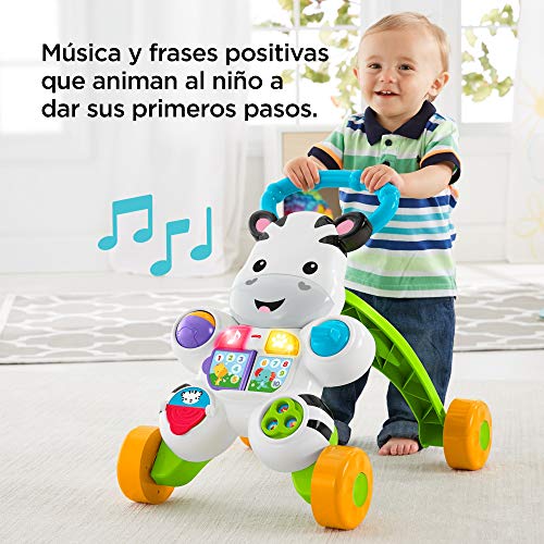 Fisher-Price First Steps Talking Zebra, Baby Walker Spanish version