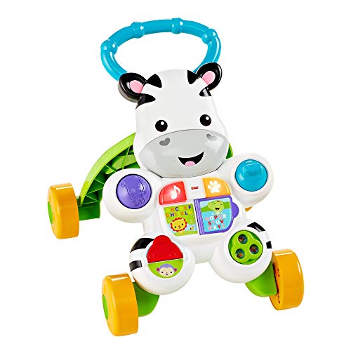 Fisher-Price First Steps Talking Zebra, Baby Walker Spanish version