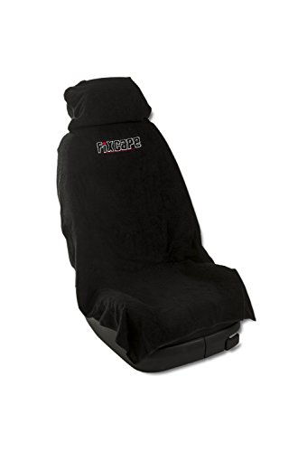 fixcape -sencillo y rápido fundas y fundas protectoras para asientos de coche/Protección para asientos de coche/Cubreasientos para asientos de coche/Toalla de playa (negro)