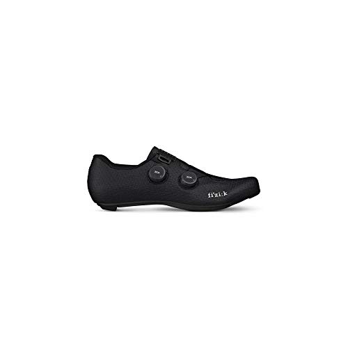 Fizik Stabilita Carbon Zapatillas de Bicicleta, Unisex Adulto, Negro y Amarillo neón, 40.5 EU