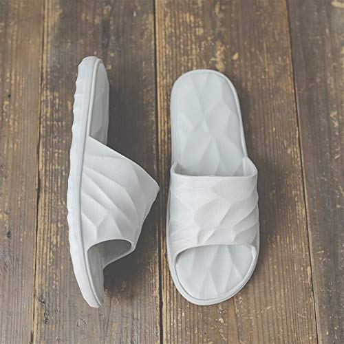 Flip Flop antideslizante zapatillas inferior grues Zapatillas de verano de los hombres simple color sólido Baño Bañera antideslizante zapatillas de verano cubierta casero zapatillas for usar