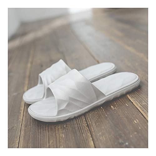 Flip Flop antideslizante zapatillas inferior grues Zapatillas de verano de los hombres simple color sólido Baño Bañera antideslizante zapatillas de verano cubierta casero zapatillas for usar