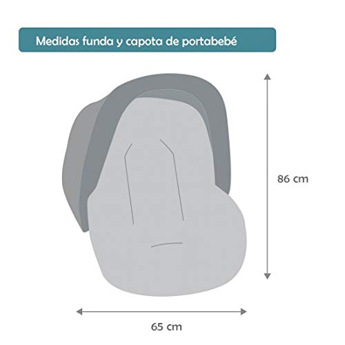 Funda para silla de Automóvil, Universal Grupos 0/1/2, Cubre arnés de regalo!!! (Beach)