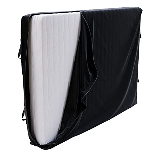 Funda Protector de Colchon Amacenamiento y Mudanzas para Colchones 140x200 x 30 cm - Cama 140x200 cm - 4 Asas y Cierre Zip - Funda Colchon Impermeable, Funda para Guardar colchon