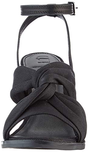 G-STAR RAW Knot-Marina Heel, Chanclas Mujer, Negro (Black 8390-990), 36 EU