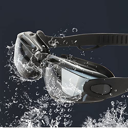 Gafas De Natación Anti-Vaho Protección UV Sin Fugas Fáciles De Ajustar Visión Clara Puente Nasal Suave Ideal para Todo Tipo De Agua Piscina Deportes Acuáticos Gafas De Natación Unisex 4