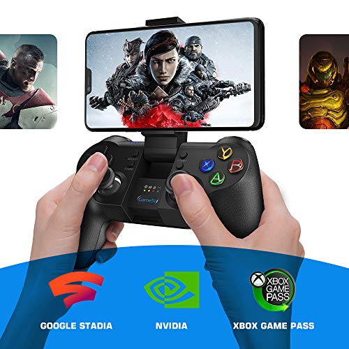 GameSir T1s Mando PC Inalámbrico, Joystick Gamepad de doble vibración para PC con Windows 7 8 10 / PS3 / Switch / Android TV Box / Laptop / Teléfonos móviles Android