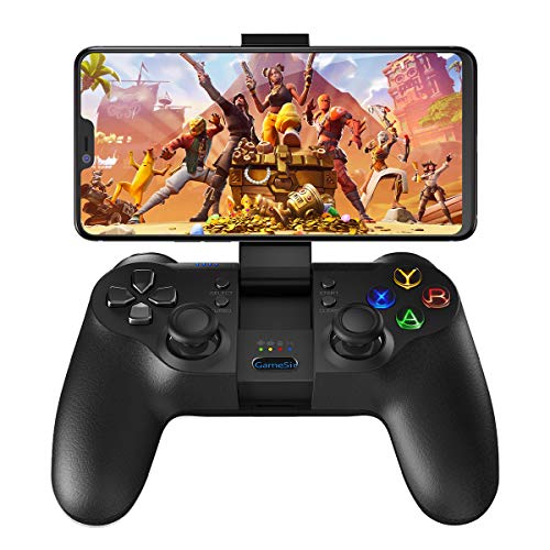 GameSir T1s Mando PC Inalámbrico, Joystick Gamepad de doble vibración para PC con Windows 7 8 10 / PS3 / Switch / Android TV Box / Laptop / Teléfonos móviles Android