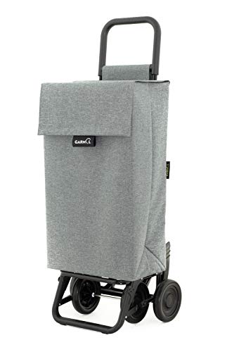 Garmol Carro Compra, Gris, 48L