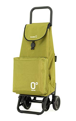 Garmol Carro Compra, Verde Aguacate, 66L