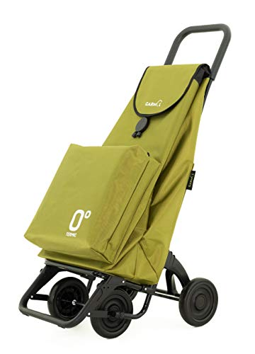 Garmol Carro Compra, Verde Aguacate, 66L