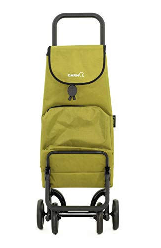 Garmol Carro Compra, Verde Aguacate, 66L