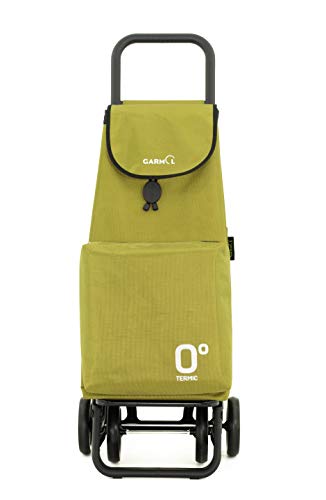 Garmol Carro Compra, Verde Aguacate, 66L