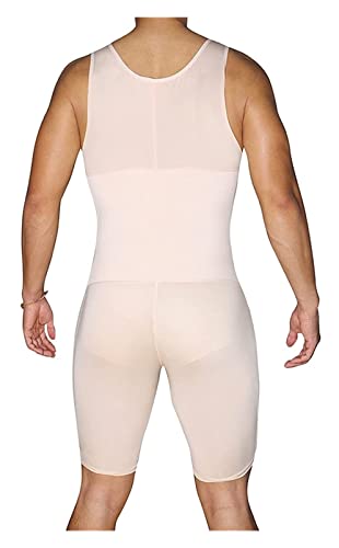 GDYJP Body for Hombres Pérdida de Peso COMPRESIÓN APROPIADA Abierta Cuerpo Cuerpo Completo FALTAWEET Control DE PUMANTE TRIENCIANTE DE CINA PLOS TAMAÑO (Color : Beige, Size : 3XL)