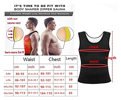 GDYJP Hombres apoyan el Chaleco de sudoración de la Postura de la Postura de la Postura de la Postura del corsé Pérdida de Peso de la Panza Control de la Estufa Cuerpo Shaper Lumbar