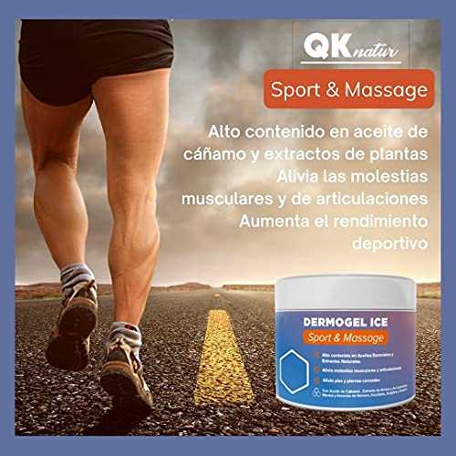 GEL de CAÑAMO - Alivio Activo Músculos y Articulaciones - Crema calmante con Aceite de Cáñamo, Árnica, Caléndula y otros Extractos Naturales - Para Alivio de Pies, Piernas, Rodillas, Espalda (500 ml)