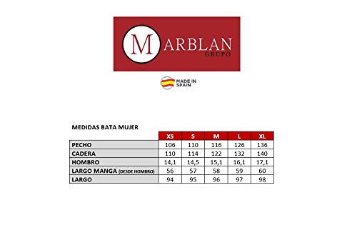 GRUPO MARBLAN Bata Laboratorio Mujer (M)