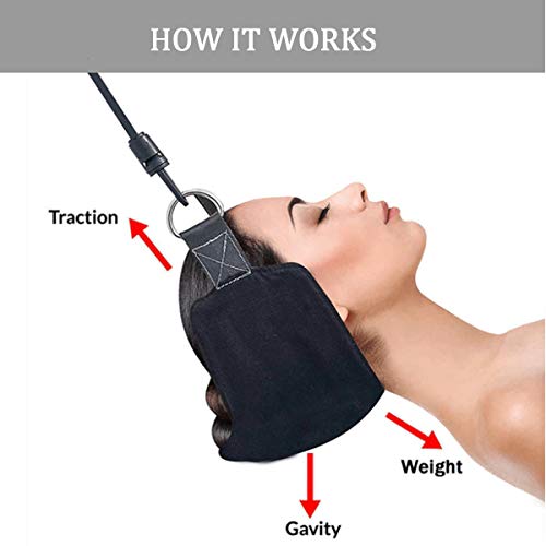 Hamaca Cervical para Aliviar el Dolor-Hammock for Neck|Hamaca para Cuello Portátil que Ayuda a Reducir el Dolor de Cuello, Hombros y Cabeza - Disfruta de una Relajación Máxima en Casa o en la Oficina