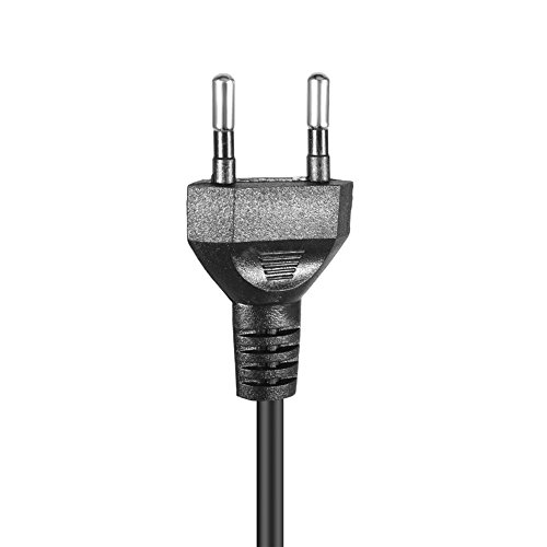 Haofy Adaptador de Corriente DC 42V 2A Batería de Litio para Scooter eléctrico, Cargador Seguro Conector en línea de Puerto DC(EU)