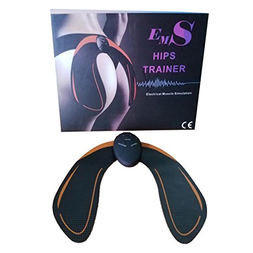 HEALLILY Hips EMS Estimulador Muscular Músculos Tóner Glúteos Mejora del Levantador Entrenamiento Masajeador Máquina formadora de cuerpos