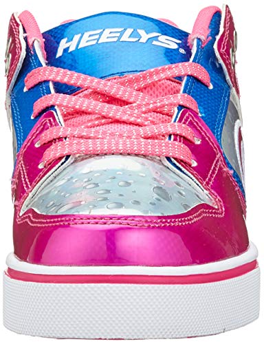 Heelys Motion 2.0 He100587, Zapatillas Mujer, Multicolor (Pink/Silver/Aqua Pink/Silver/Aqua), 36.5 EU