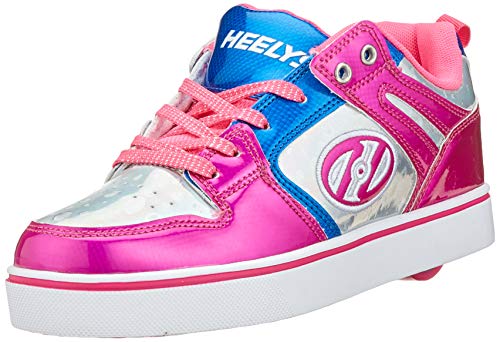 Heelys Motion 2.0 He100587, Zapatillas Mujer, Multicolor (Pink/Silver/Aqua Pink/Silver/Aqua), 36.5 EU