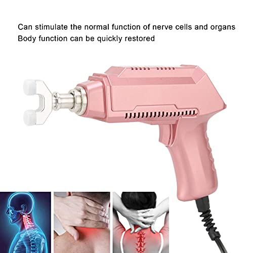 Herramienta De Ajuste Quiropráctico Eléctrico, Pistola De Corrección De Masaje De Columna Eléctrica Profesional Activador De Pistola De Corrección Masajeador Herramienta De Ajuste(EU)