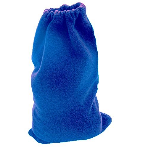 Hot Sox® Pantuflas Térmicas para Microondas - Pantuflas Térmicas con Semillas de lino - Talla 41/45 - Hombre/Mujer - Azul - Incluye funda protectora