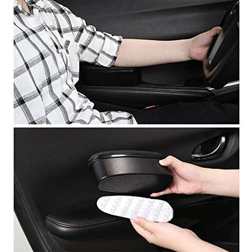 Hotsel Apoyabrazos De La Puerta del Coche Soporte para Pasamanos De Coche Master Driving Reposabrazos De Puerta De Coche Acolchado Elevado Almohadilla De Confort Ajustable En Altura Modificada