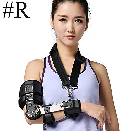 HUANGGUA 1 UNIDS Ajuste Ajustable Conjunta DE CODIFICACIÓN Fijo Fijo DE LA ORTHOSIS CORRECTIVA LIMITACIÓN DE LA Actividad Arm Protector DE FRAZURA 210928 (Color : R)