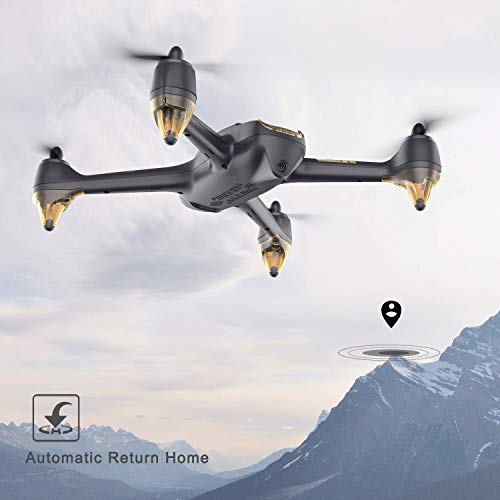 HUBSAN H501S X4 Brushless Drone GPS 1080P HD Cámara FPV Cuadricóptero Sígueme RTH Modo sin Cabeza con H906A Transmisor Negro