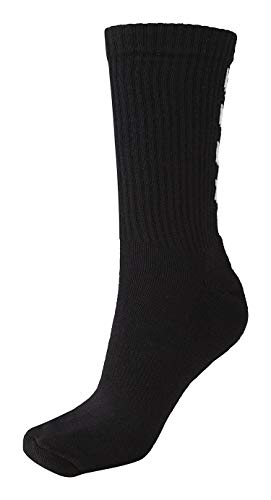 hummel Fundamental 3-Pack Socks, Unisex Adulto, Negro, 14