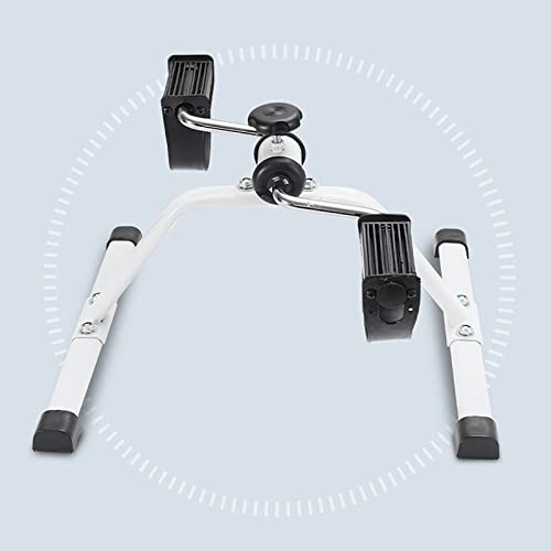 HXFENA Mini Bicicleta Estática, Entrenador De Pies Y Manos con Resistencia Variable, para Entrenamiento De Rehabilitación De Hemiplejía por Accidente Cerebrovascular