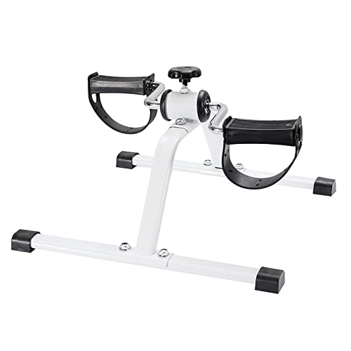 HXFENA Mini Bicicleta Estática, Entrenador De Pies Y Manos con Resistencia Variable, para Entrenamiento De Rehabilitación De Hemiplejía por Accidente Cerebrovascular