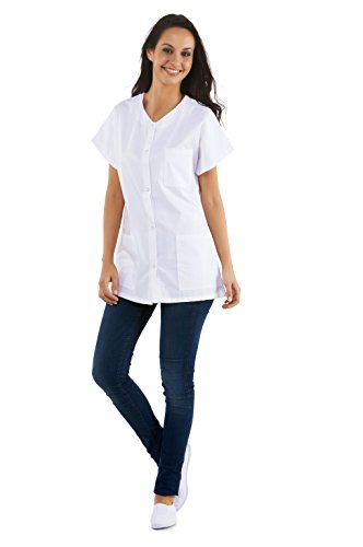 HYDROPLANETE - Camisa - Mujer Blanco blanco 38/40