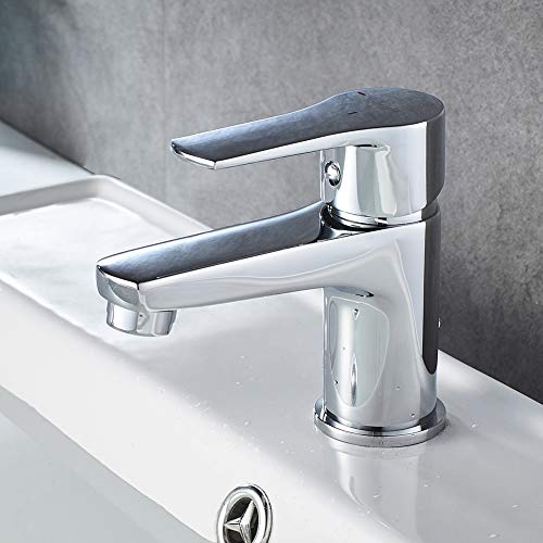 Ibergrif M11357 Grifo de Lavabo con Sistema de Arranque en Frío