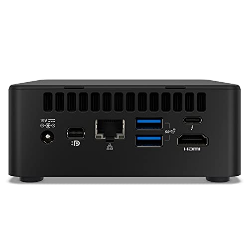 Intel NUC 11 NUC11PAHi7 Home & Business Desktop Mini PC, Intel® Core ™ i7-1165G7 de 4 núcleos, 2.8 GHz - 4.7 GHz Turbo, 8 subprocesos, caché de 12 MB, 16 GB de RAM, SSD PCIe de 512 GB