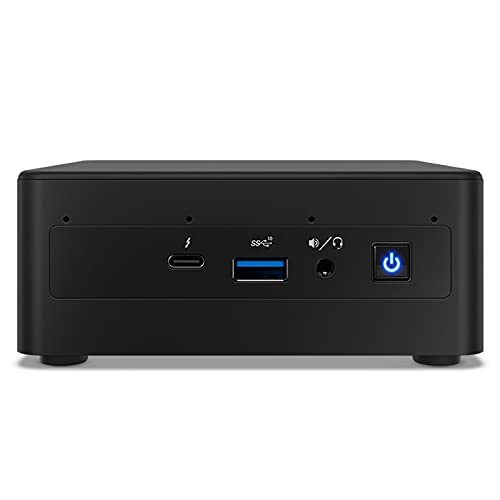 Intel NUC 11 NUC11PAHi7 Home & Business Desktop Mini PC, Intel® Core ™ i7-1165G7 de 4 núcleos, 2.8 GHz - 4.7 GHz Turbo, 8 subprocesos, caché de 12 MB, 16 GB de RAM, SSD PCIe de 512 GB