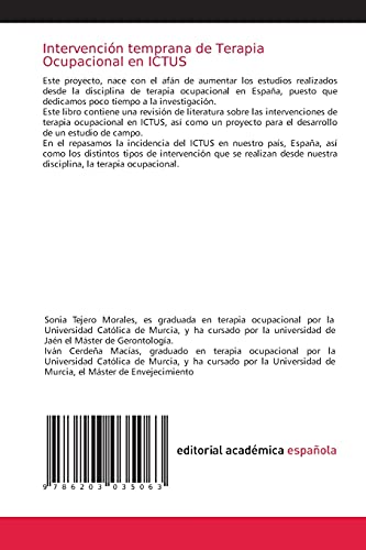 Intervención temprana de Terapia Ocupacional en ICTUS: revisión de literatura y proyecto de investigación